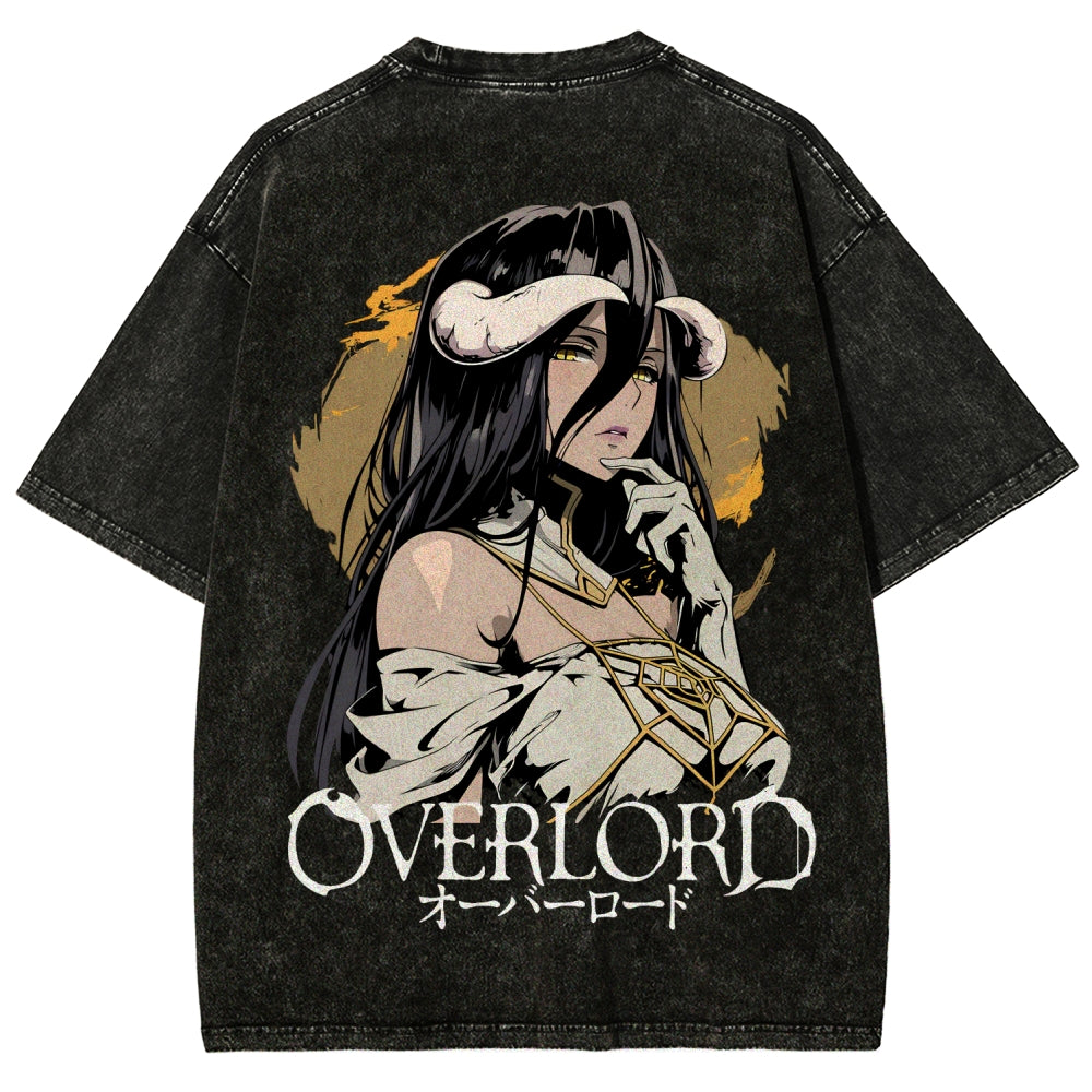 Overlord Unisex Fit Washed T-Shirt 2605014283