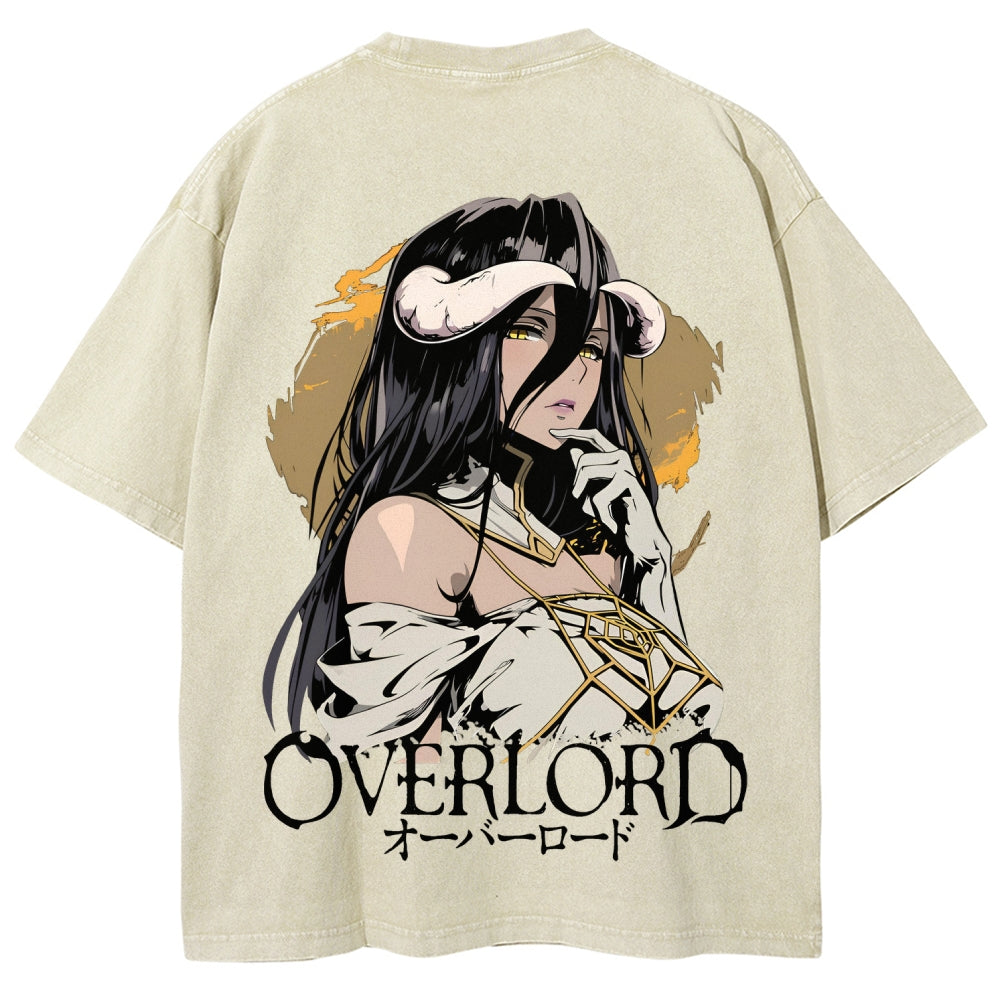 Overlord Unisex Fit Washed T-Shirt 2605014283