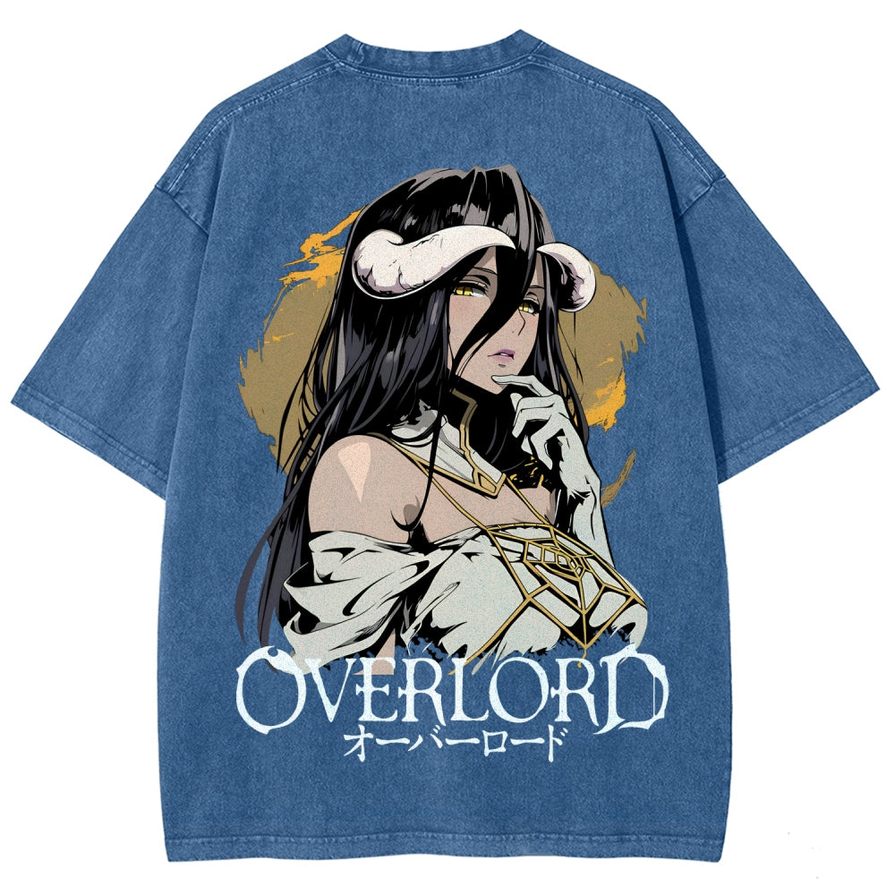 Overlord Unisex Fit Washed T-Shirt 2605014283
