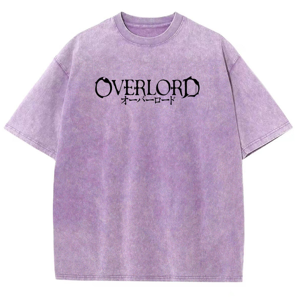 Overlord Unisex Fit Washed T-Shirt 2605014283