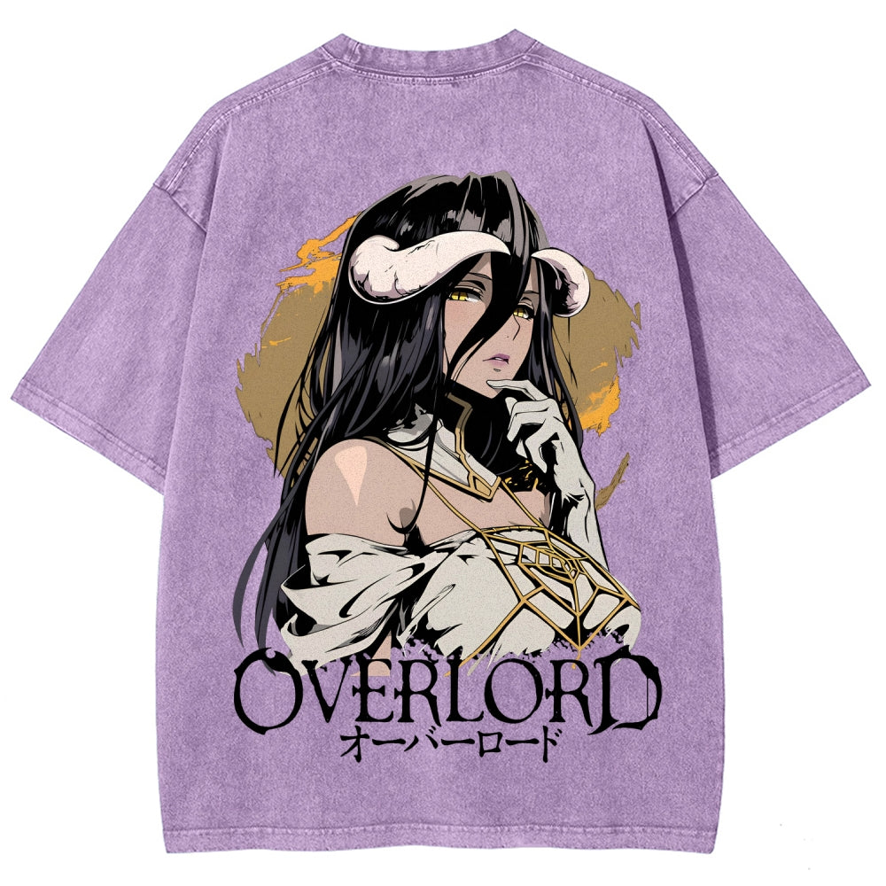 Overlord Unisex Fit Washed T-Shirt 2605014283