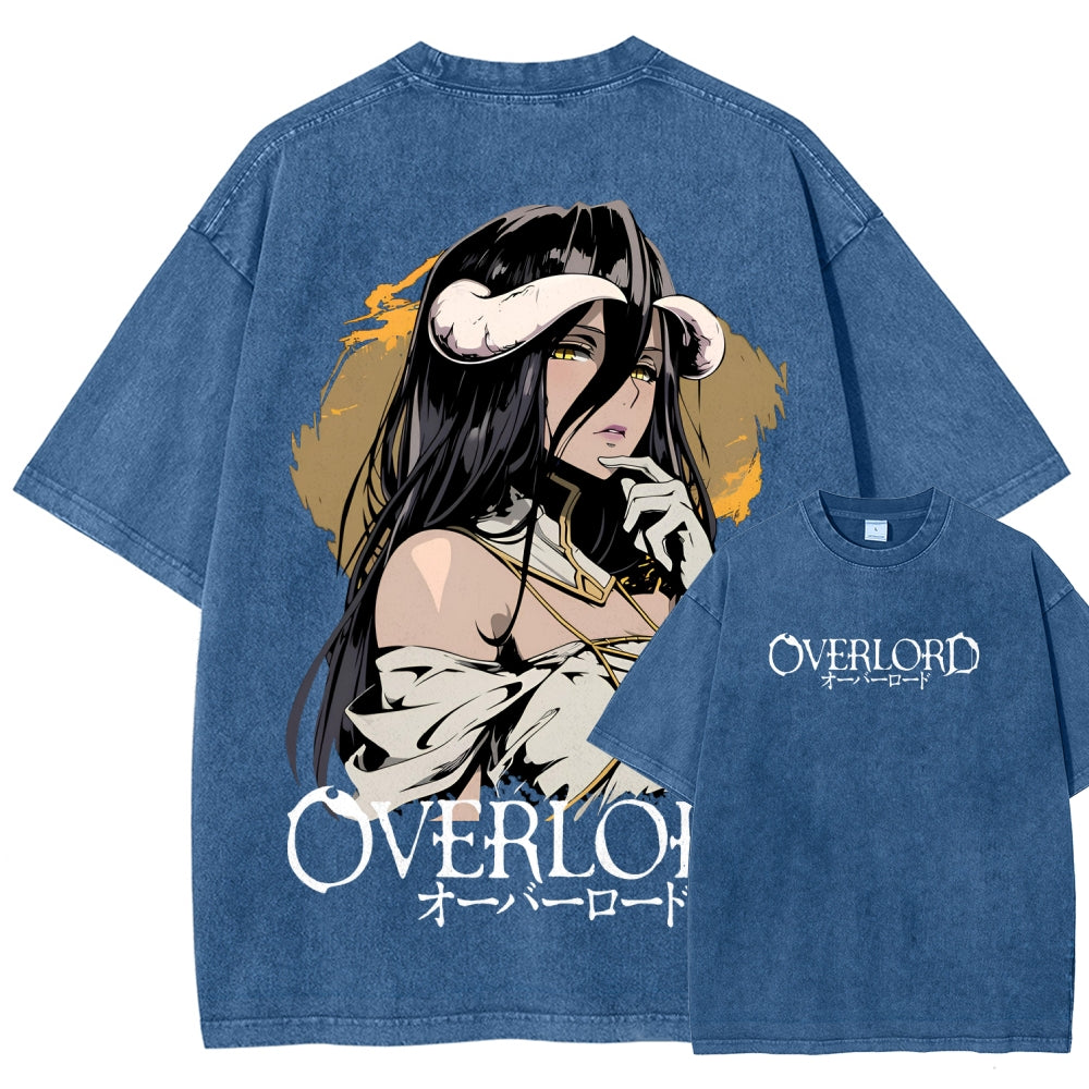 Overlord Unisex Fit Washed T-Shirt 2605014283
