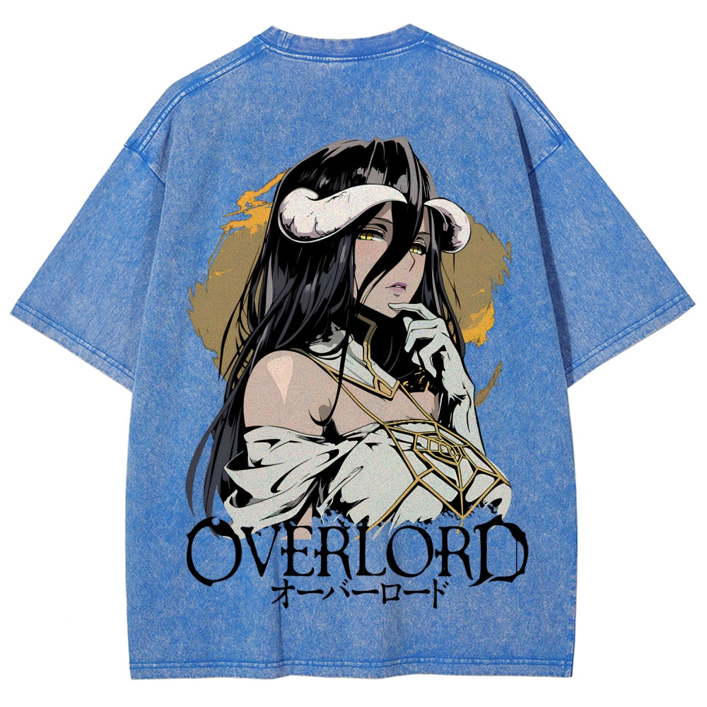 Overlord Unisex Fit Washed T-Shirt 2605014283