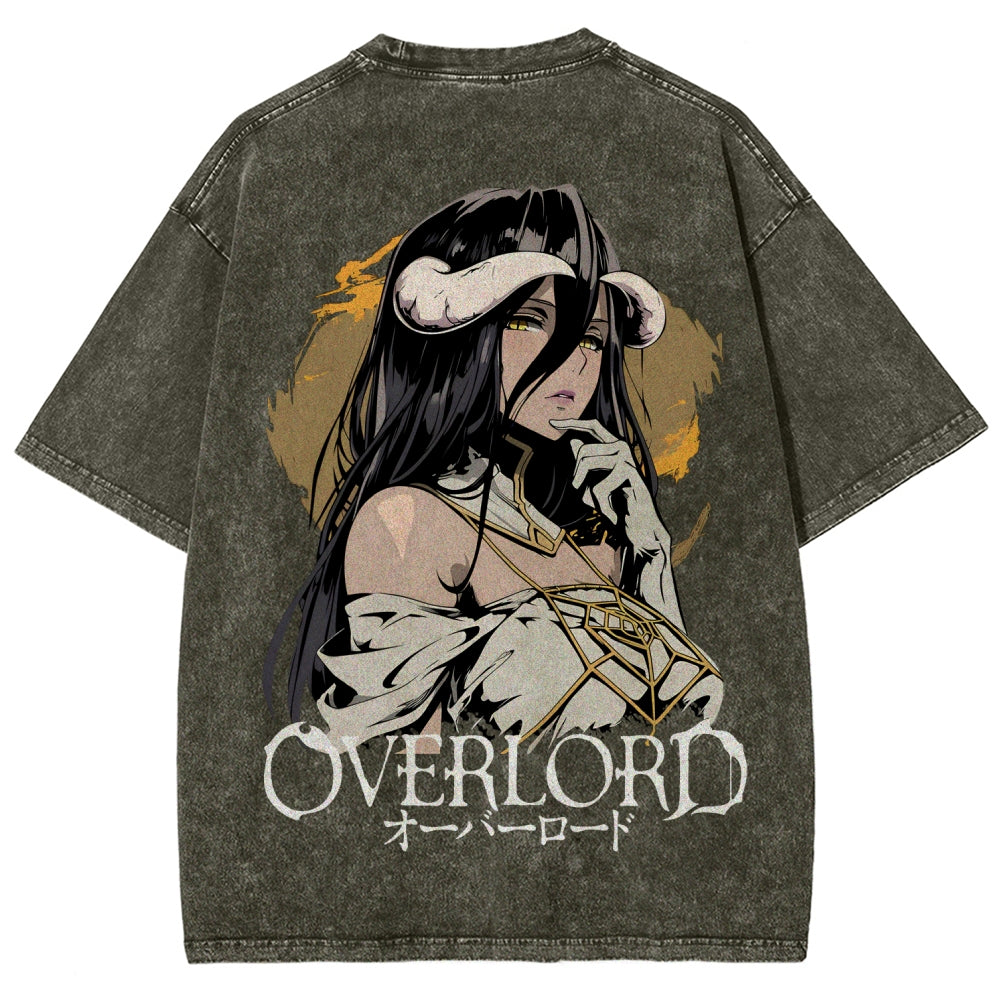Overlord Unisex Fit Washed T-Shirt 2605014283