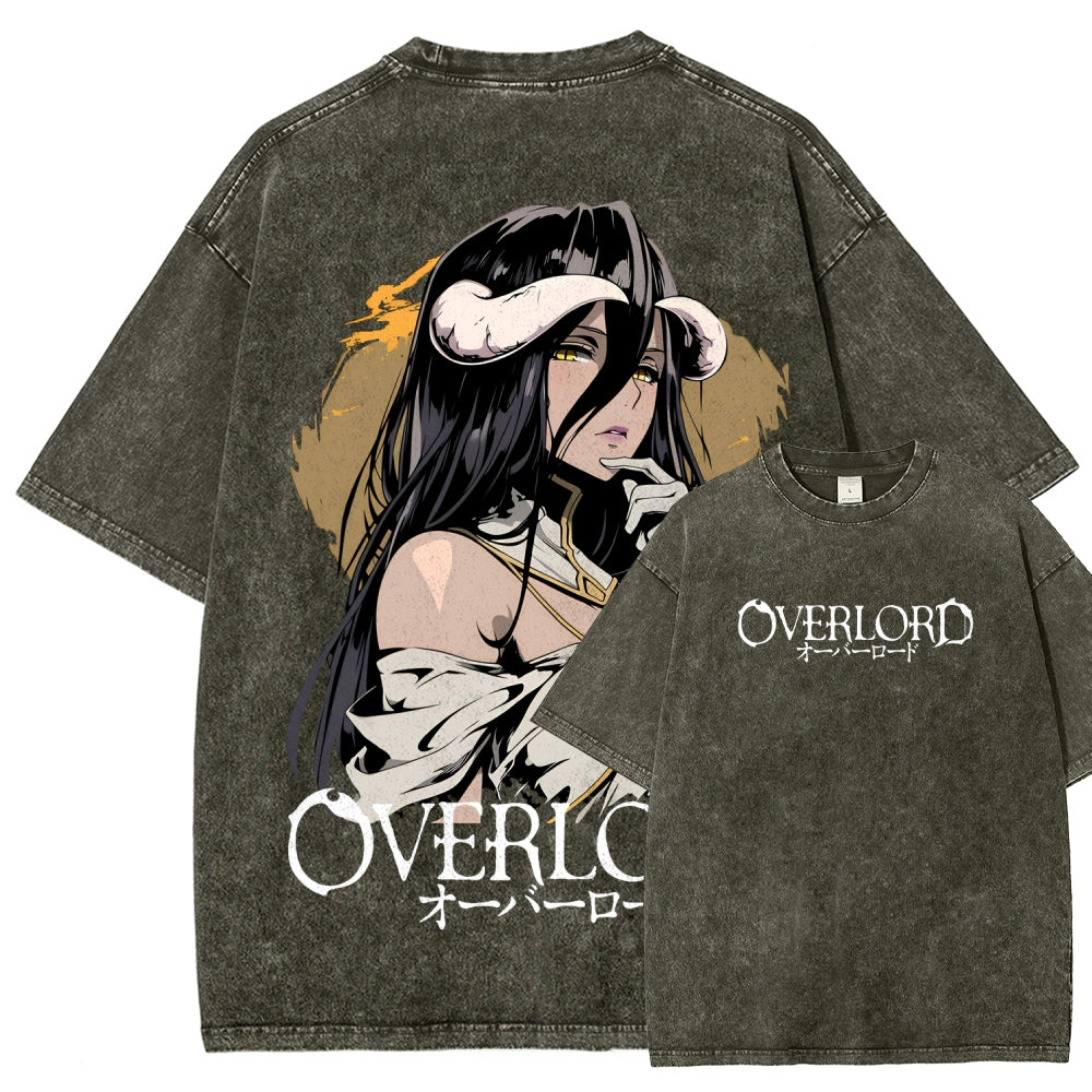 Overlord Unisex Fit Washed T-Shirt 2605014283