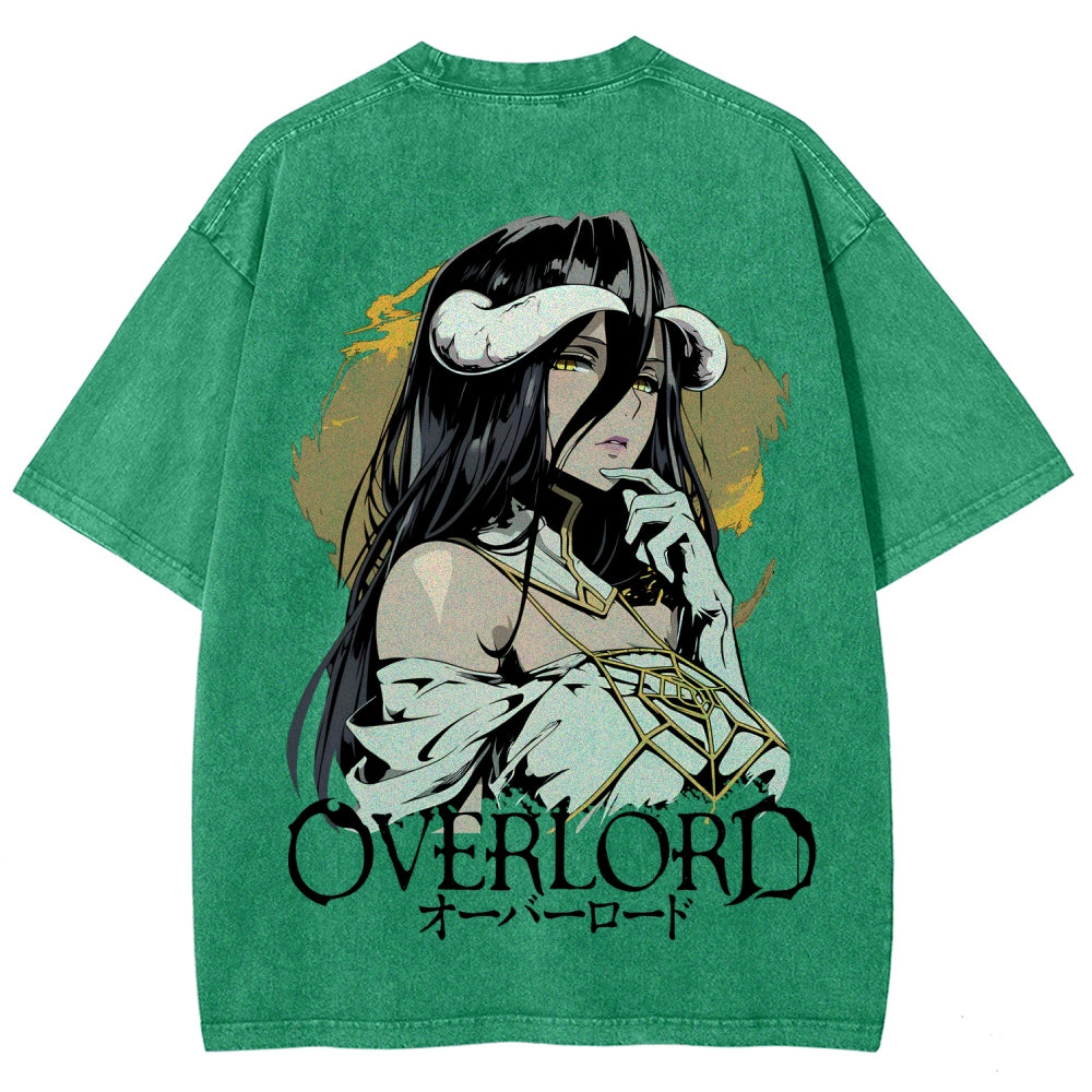 Overlord Unisex Fit Washed T-Shirt 2605014283