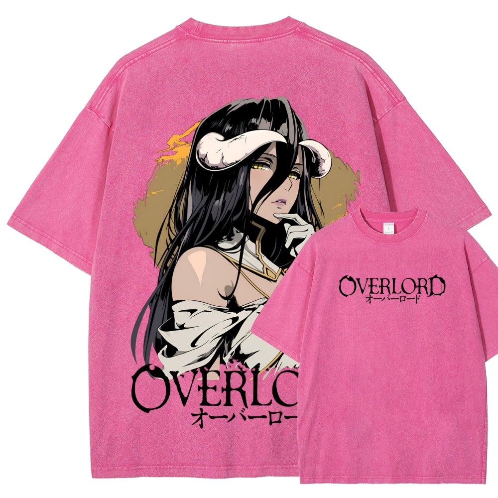 Overlord Unisex Fit Washed T-Shirt 2605014283