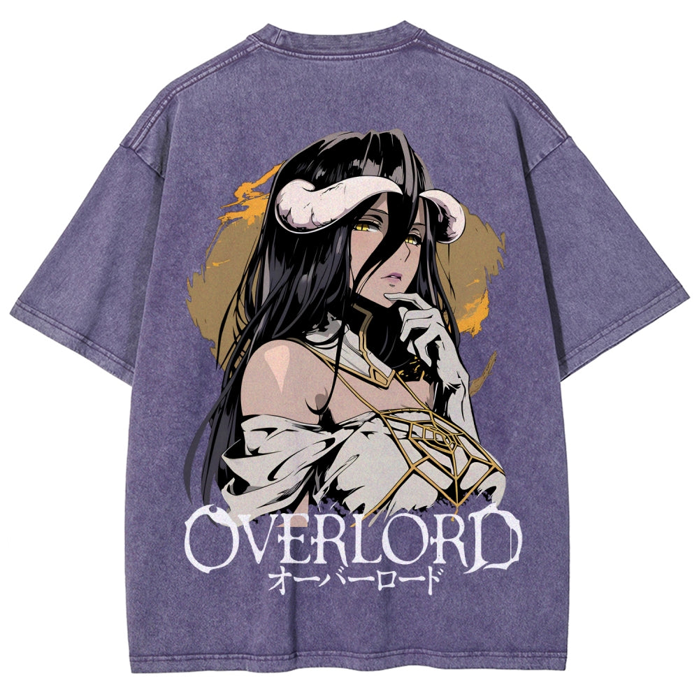 Overlord Unisex Fit Washed T-Shirt 2605014283
