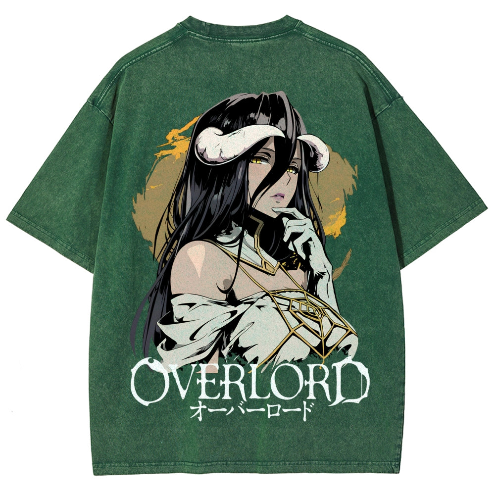Overlord Unisex Fit Washed T-Shirt 2605014283