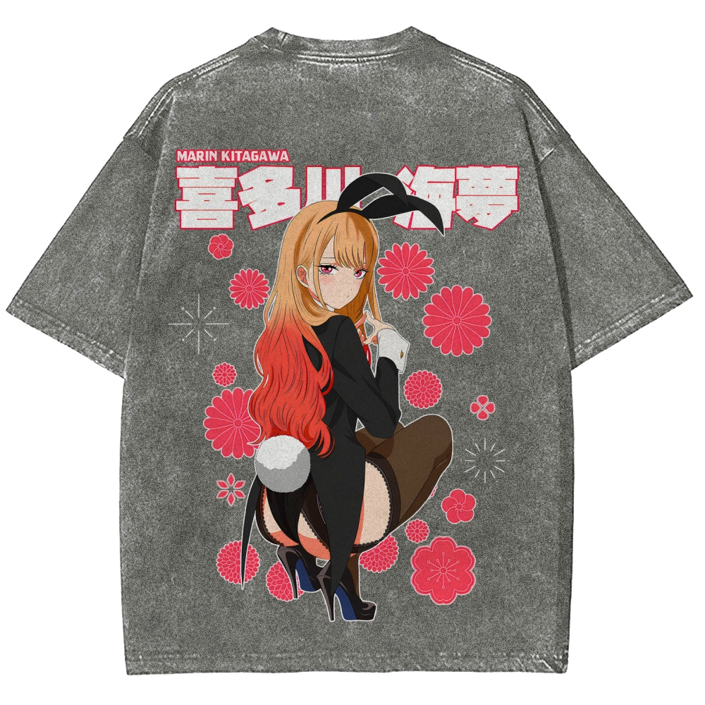My Dress-Up Darling Marin Kitagawa Unisex Fit Washed T-Shirt 2605015558