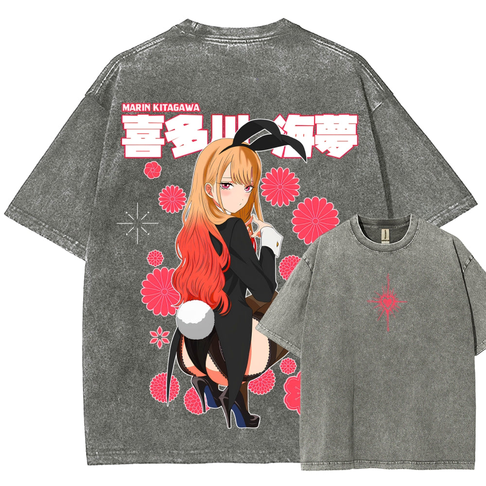My Dress-Up Darling Marin Kitagawa Unisex Fit Washed T-Shirt 2605015558