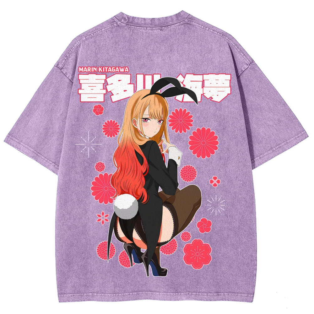 My Dress-Up Darling Marin Kitagawa Unisex Fit Washed T-Shirt 2605015558
