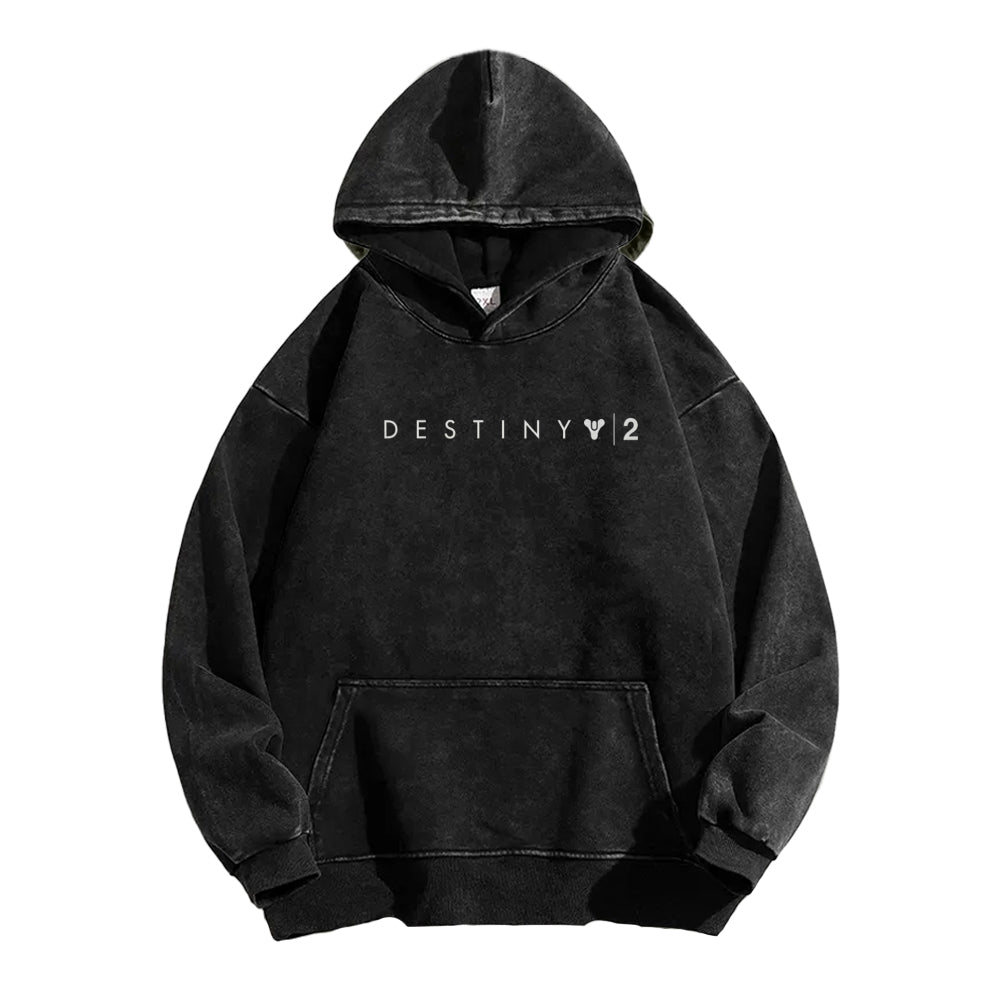 Destiny Unisex Washed Hoodie 2605015663