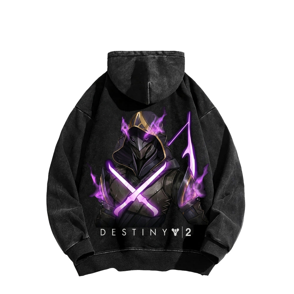 Destiny Unisex Washed Hoodie 2605015663
