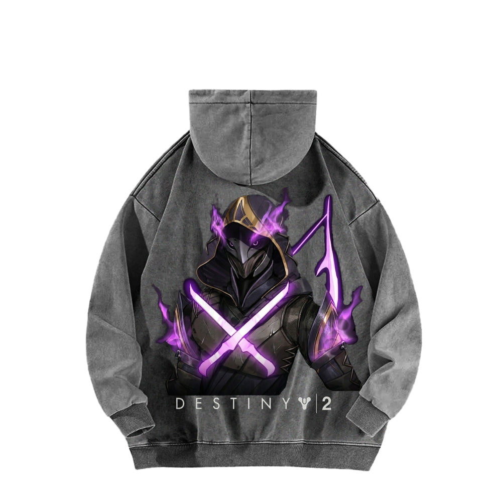 Destiny Unisex Washed Hoodie 2605015663