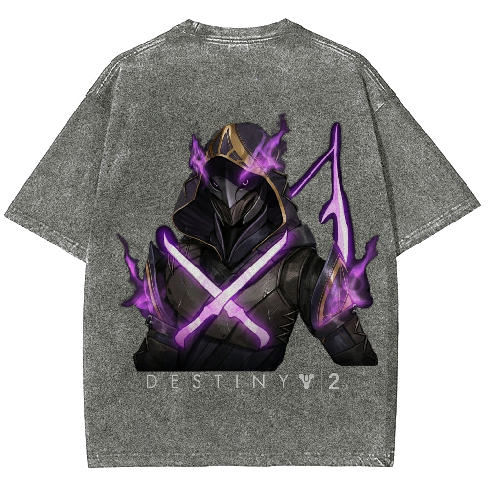 Destiny Unisex Fit Washed T-Shirt 2605015664