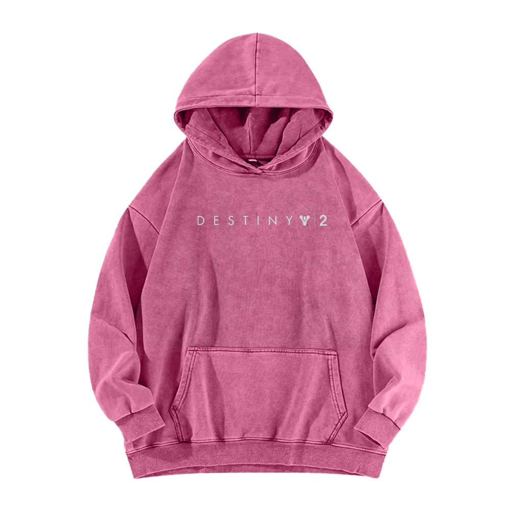 Destiny Unisex Washed Hoodie 2605015663