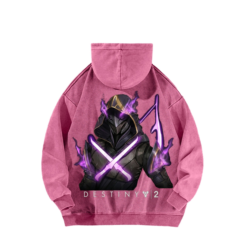 Destiny Unisex Washed Hoodie 2605015663