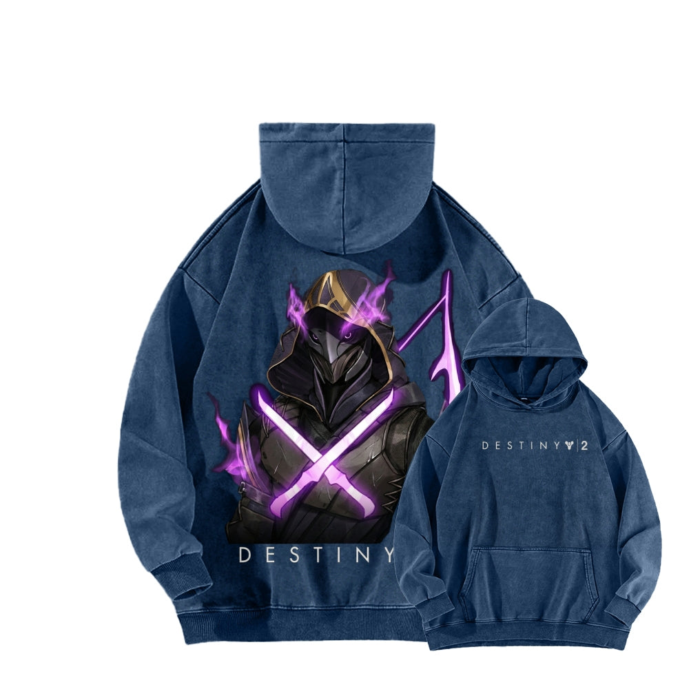 Destiny Unisex Washed Hoodie 2605015663