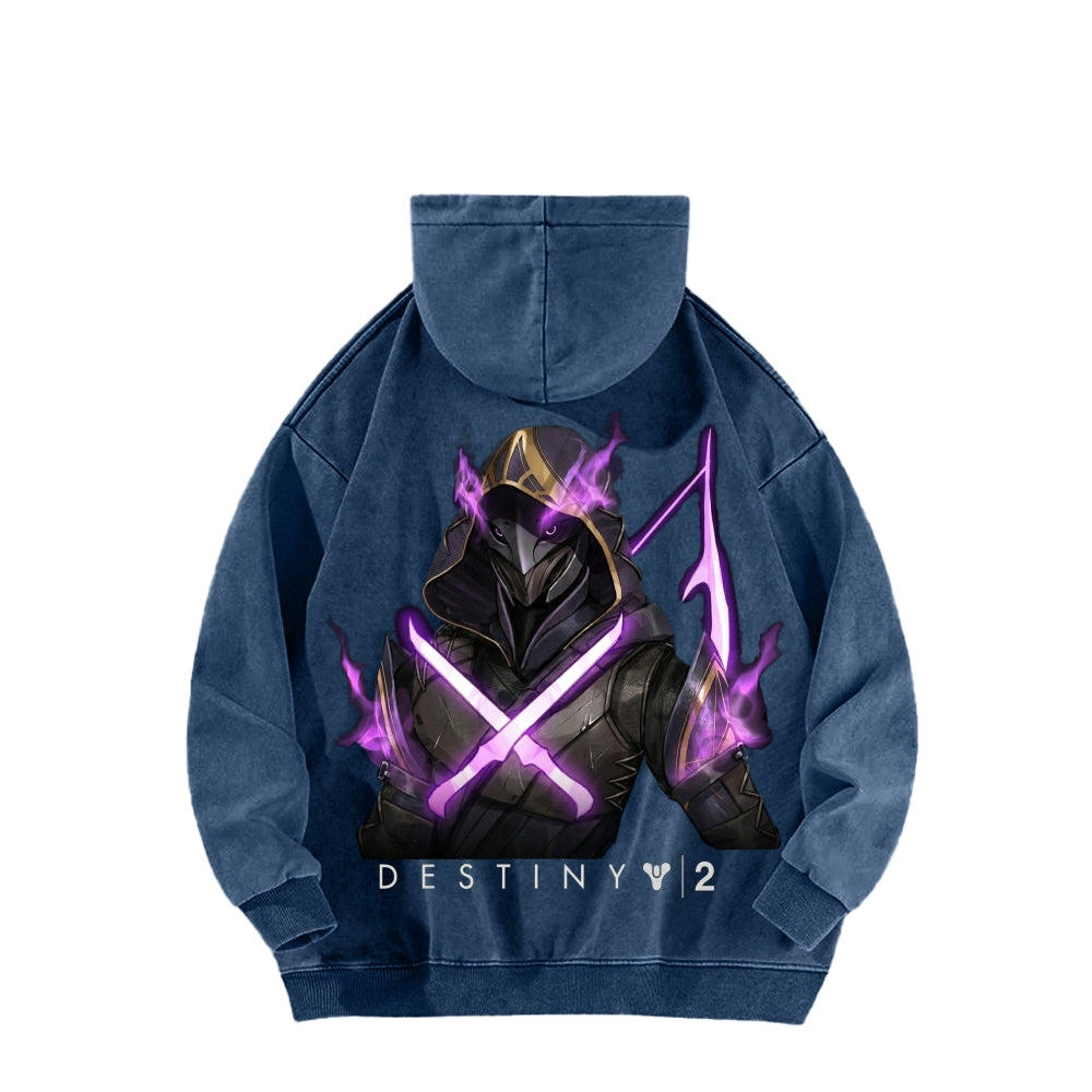 Destiny Unisex Washed Hoodie 2605015663
