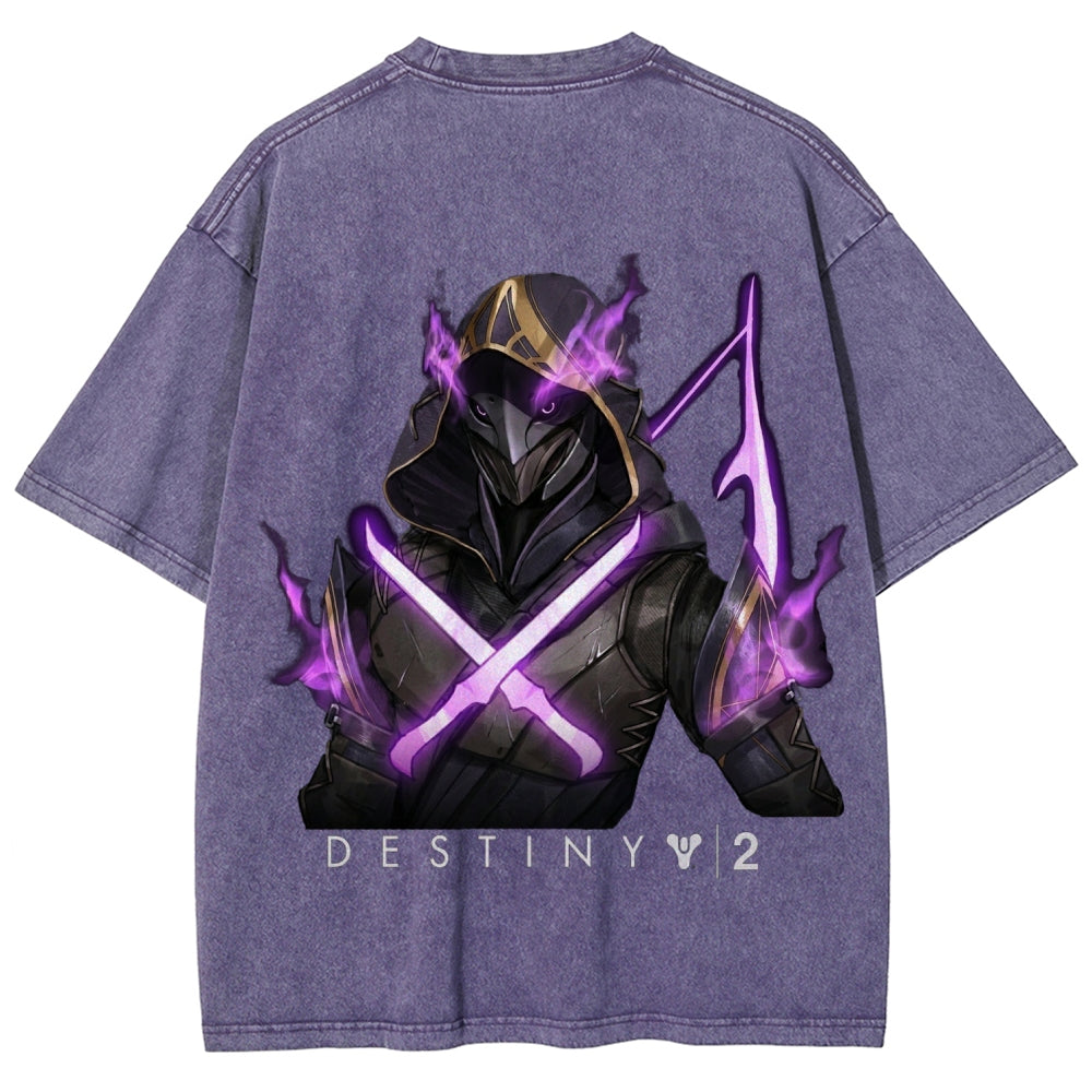 Destiny Unisex Fit Washed T-Shirt 2605015664