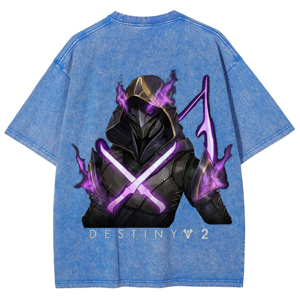 Destiny Unisex Fit Washed T-Shirt 2605015664