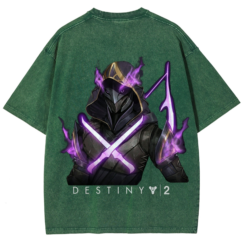 Destiny Unisex Fit Washed T-Shirt 2605015664