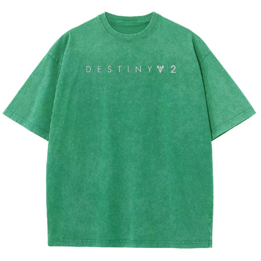 Destiny Unisex Fit Washed T-Shirt 2605015664