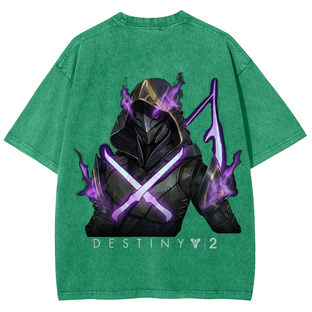Destiny Unisex Fit Washed T-Shirt 2605015664