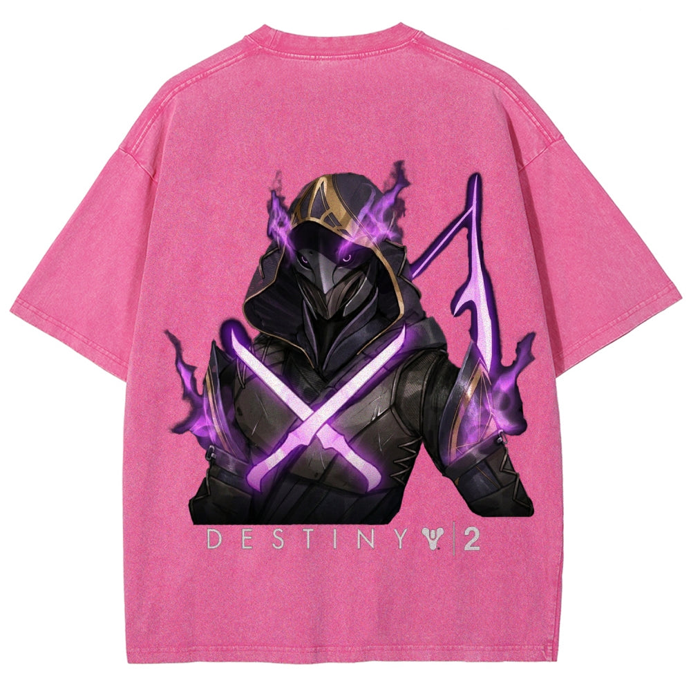 Destiny Unisex Fit Washed T-Shirt 2605015664