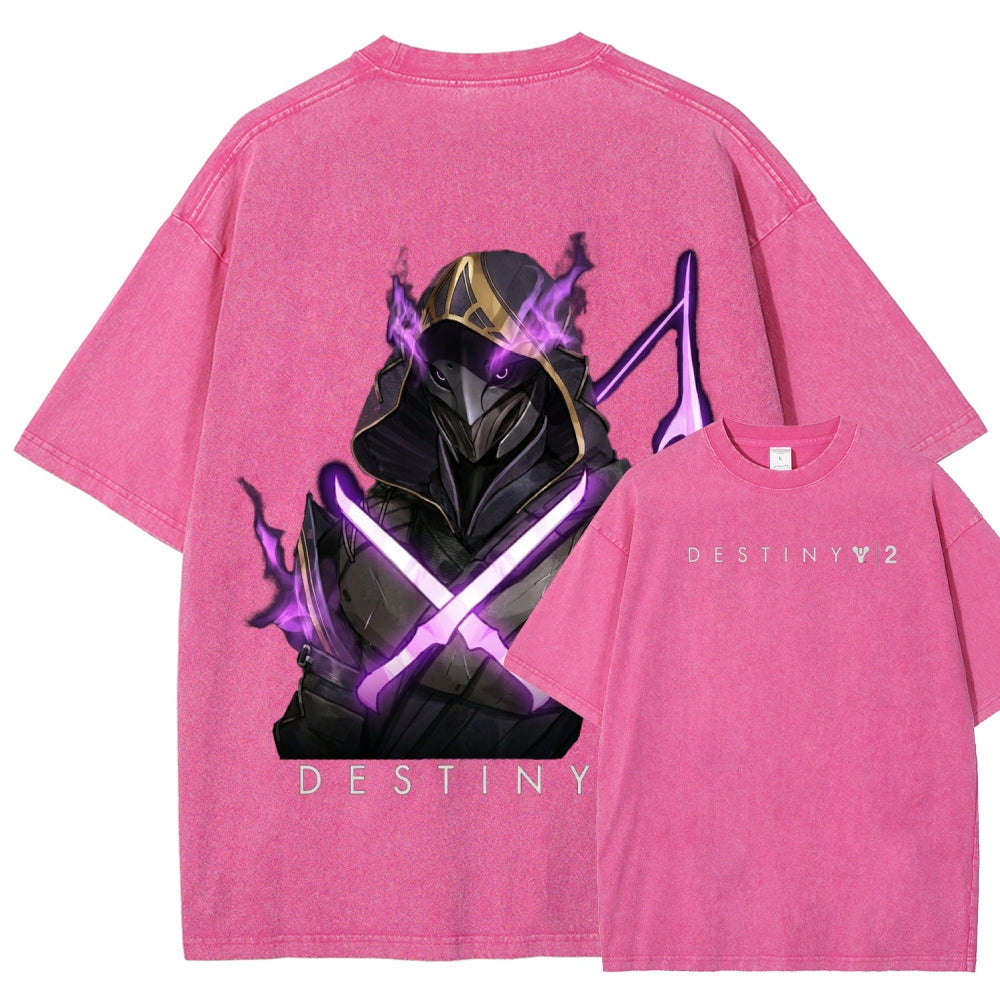 Destiny Unisex Fit Washed T-Shirt 2605015664