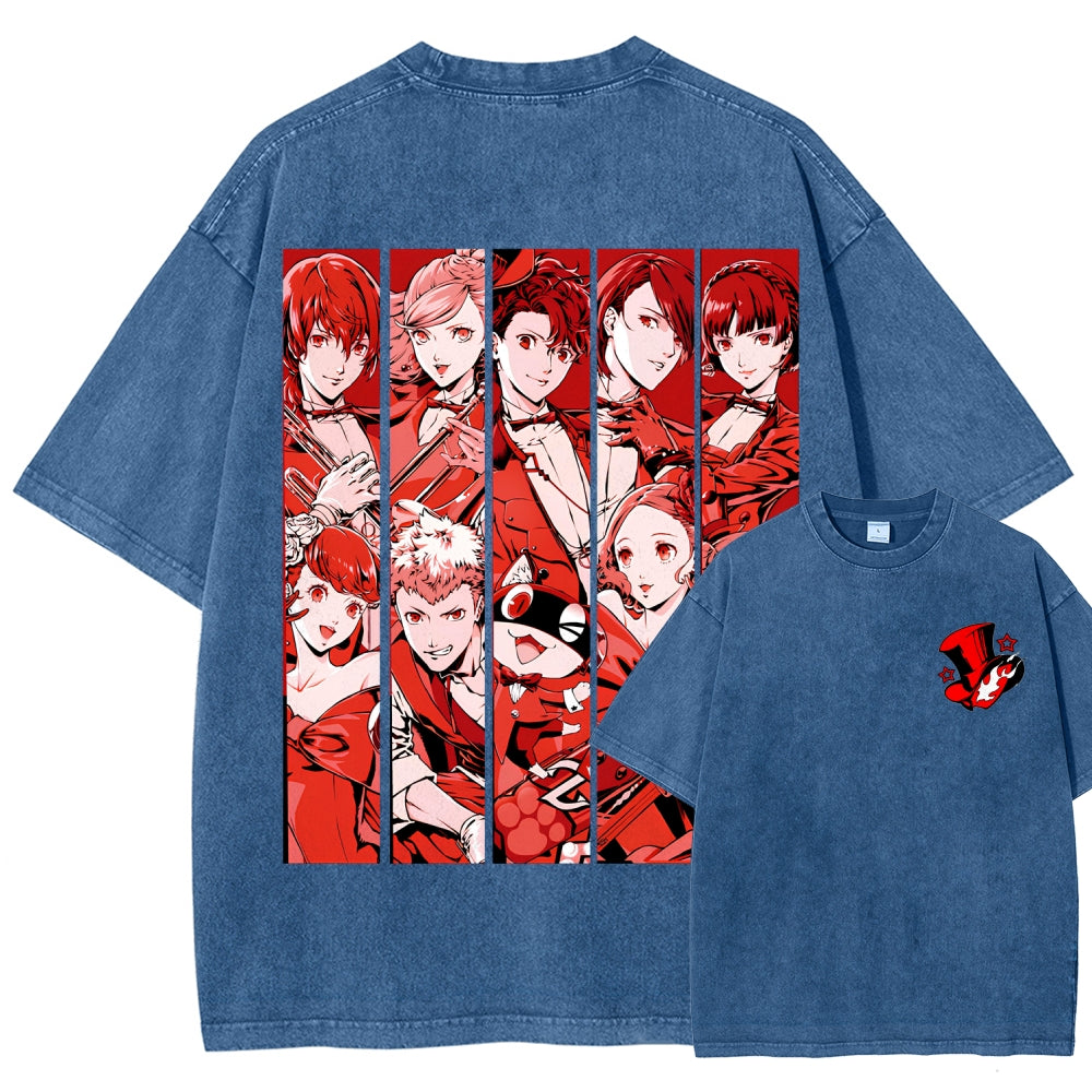 Persona Unisex Fit Washed T-Shirt 2605016173