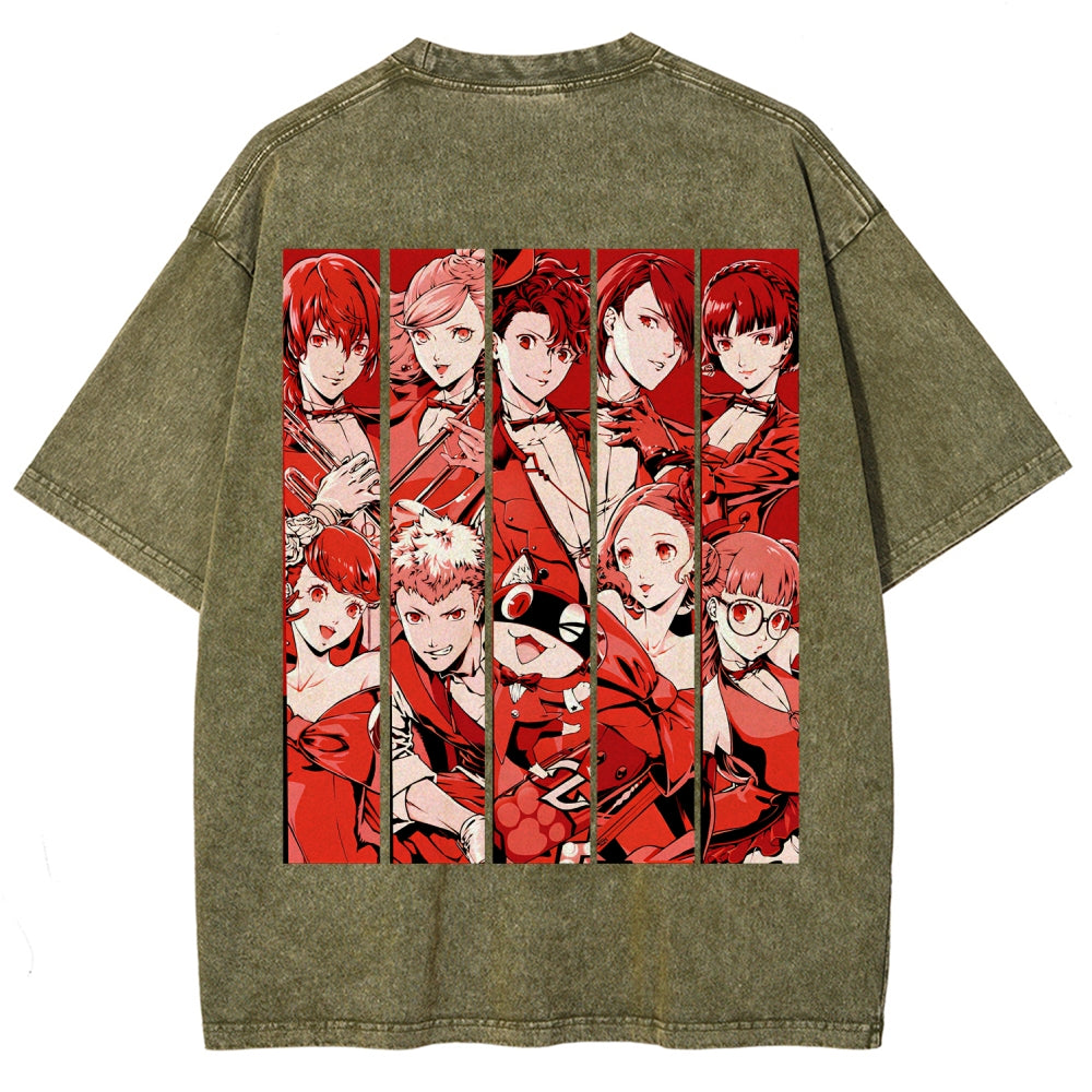 Persona Unisex Fit Washed T-Shirt 2605016173