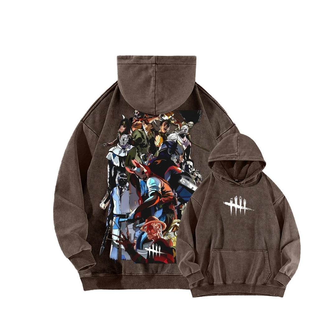 Dead by Daylight Unisex Washed Hoodie 2605016604