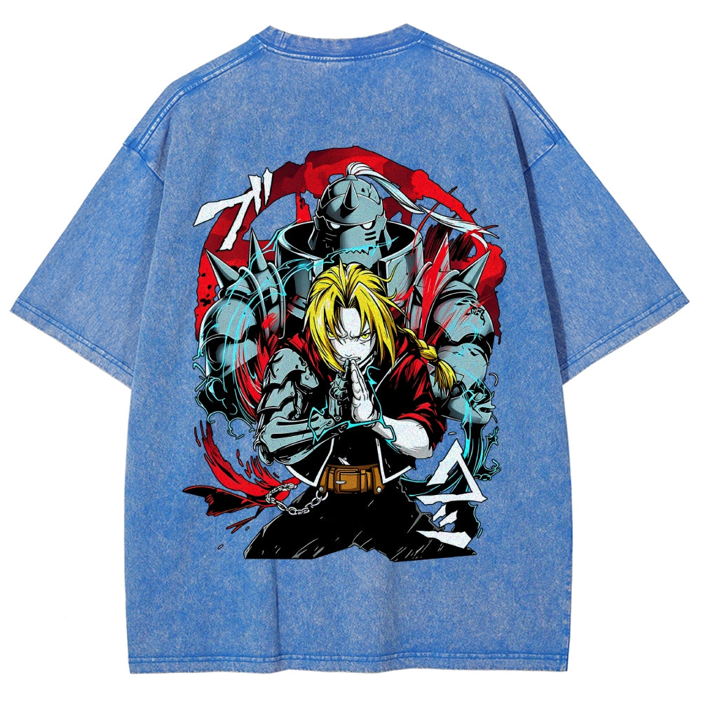 FULLMETAL ALCHEMIST Washed T-shirt 2606000398