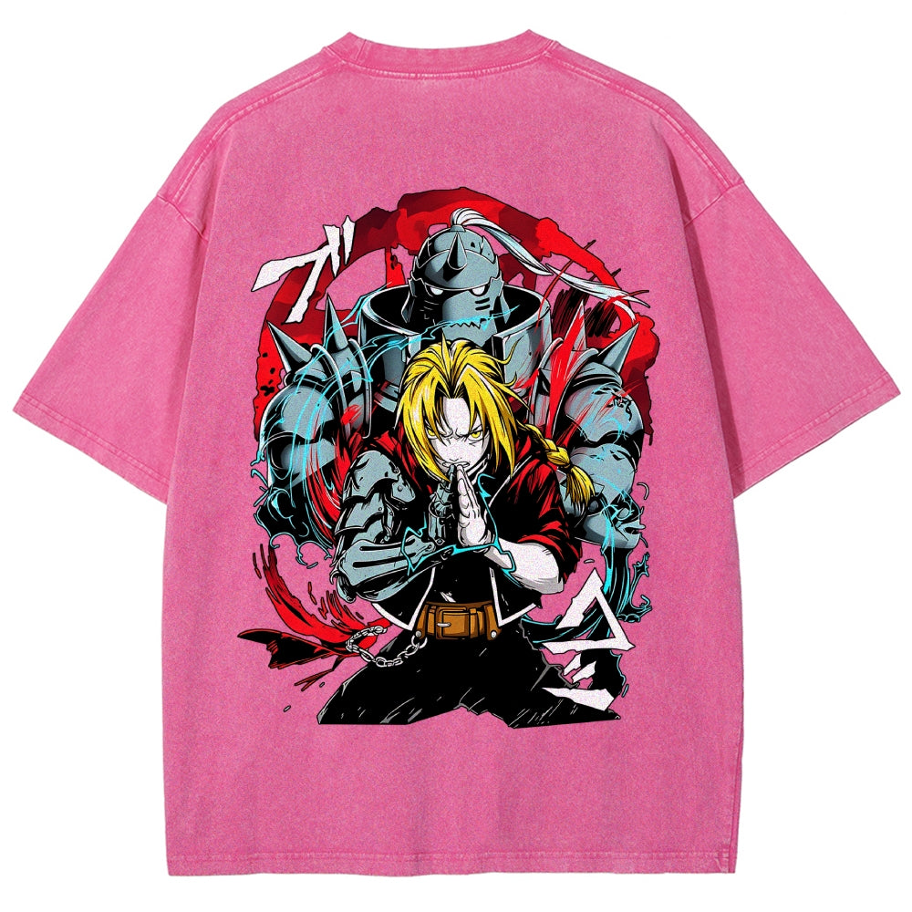 FULLMETAL ALCHEMIST Washed T-shirt 2606000398