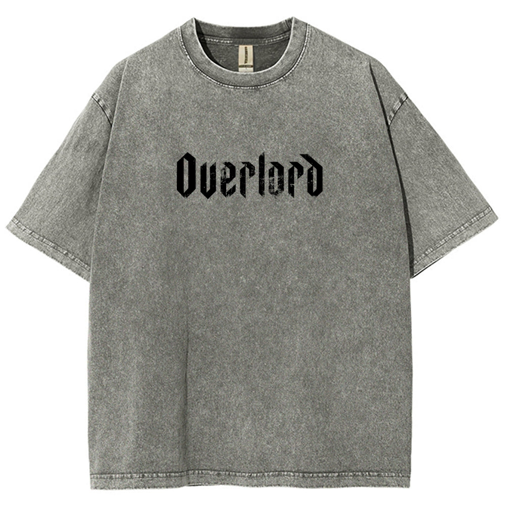 overlord Washed T-shirt 2606000412