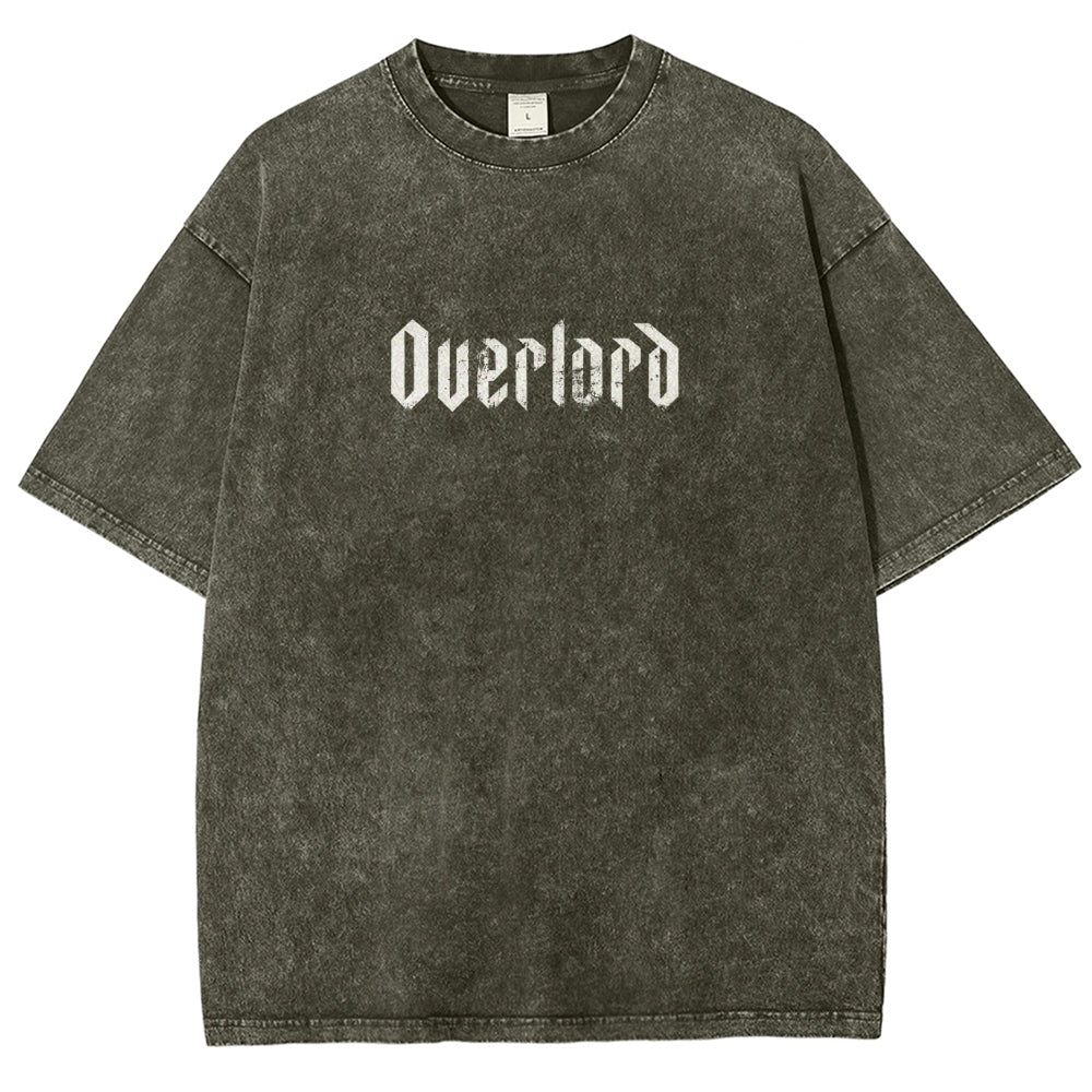 overlord Washed T-shirt 2606000412