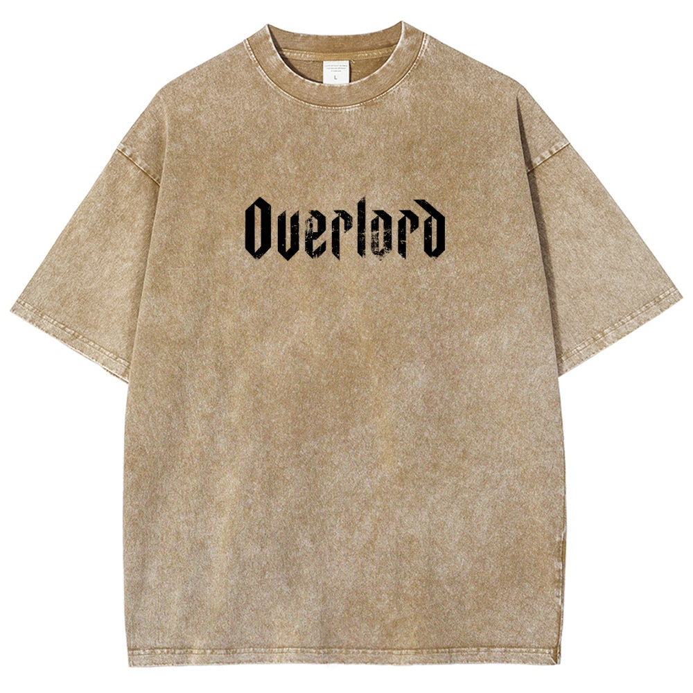 overlord Washed T-shirt 2606000412
