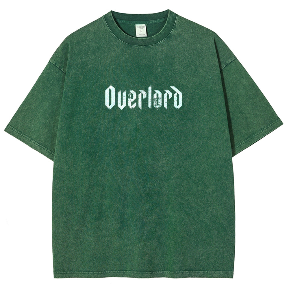 overlord Washed T-shirt 2606000412