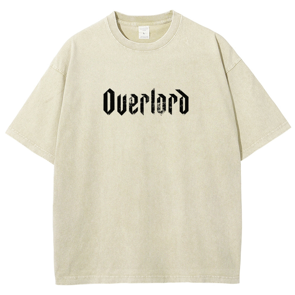 overlord Washed T-shirt 2606000412