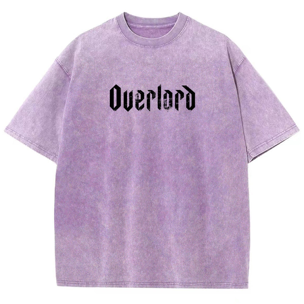overlord Washed T-shirt 2606000412