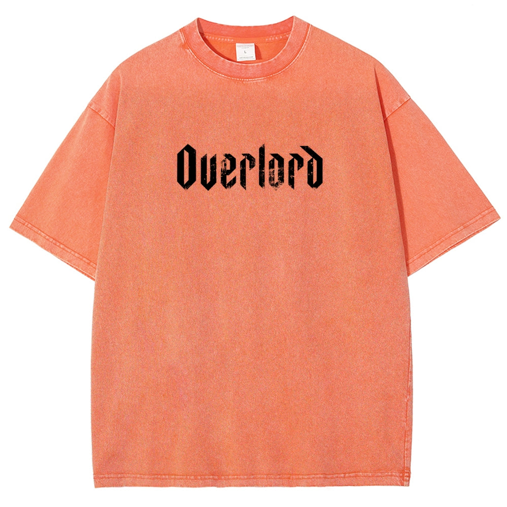 overlord Washed T-shirt 2606000412