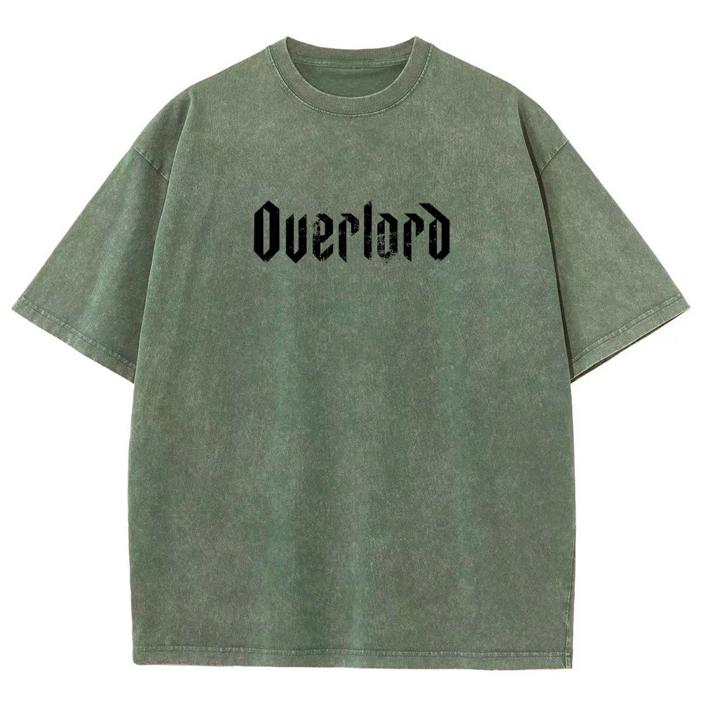 overlord Washed T-shirt 2606000412