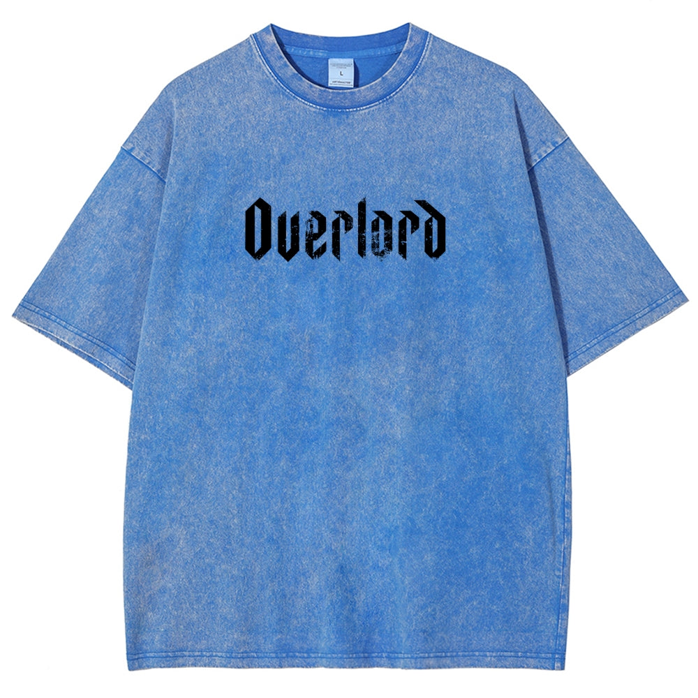 overlord Washed T-shirt 2606000412