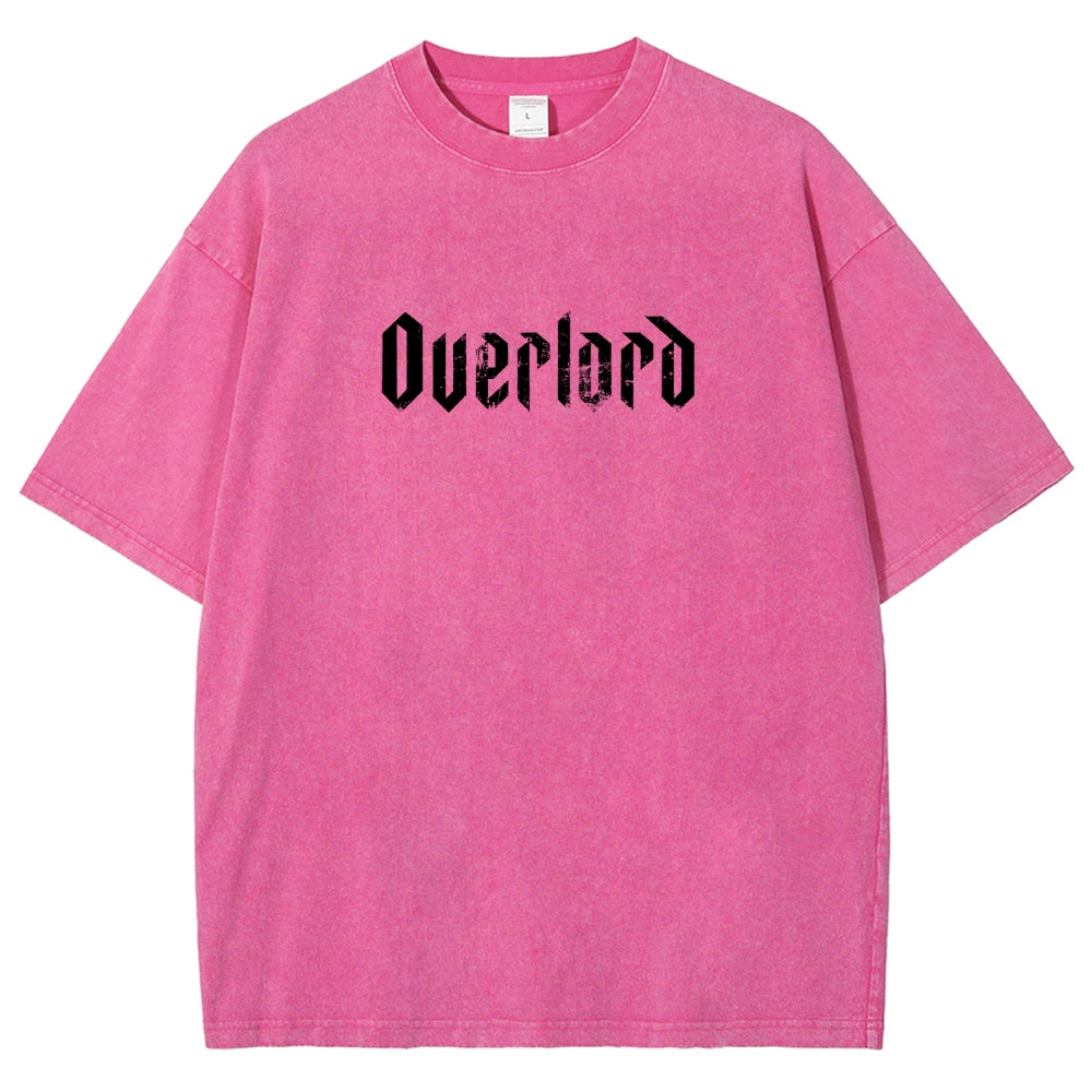 overlord Washed T-shirt 2606000412