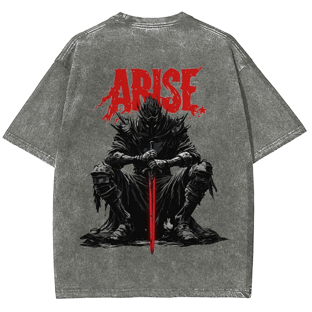solo leveling Washed T-shirt 2606001099