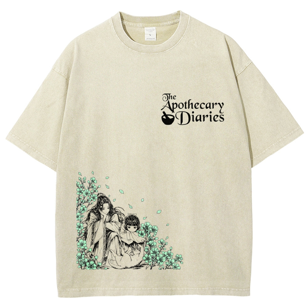 The Apothecary Diaries Washed T-shirt 2606001209