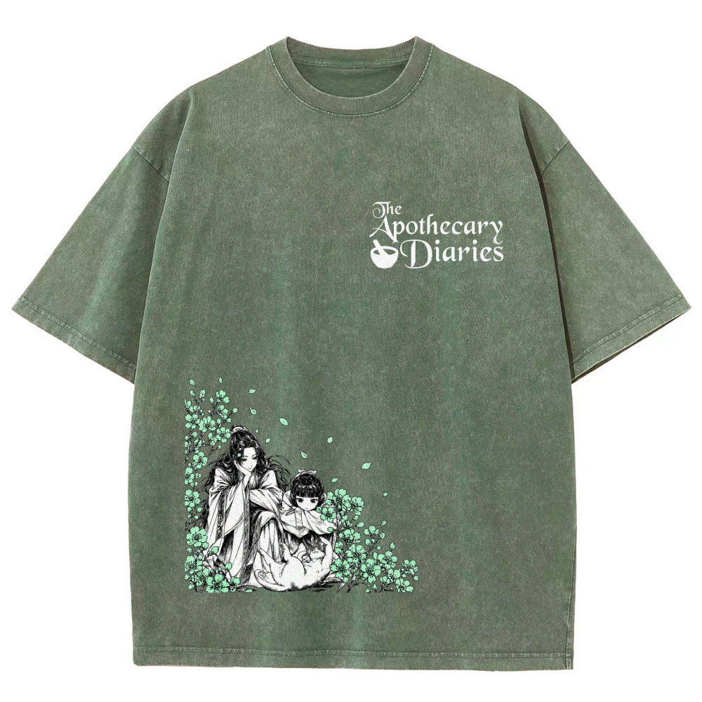 The Apothecary Diaries Washed T-shirt 2606001209