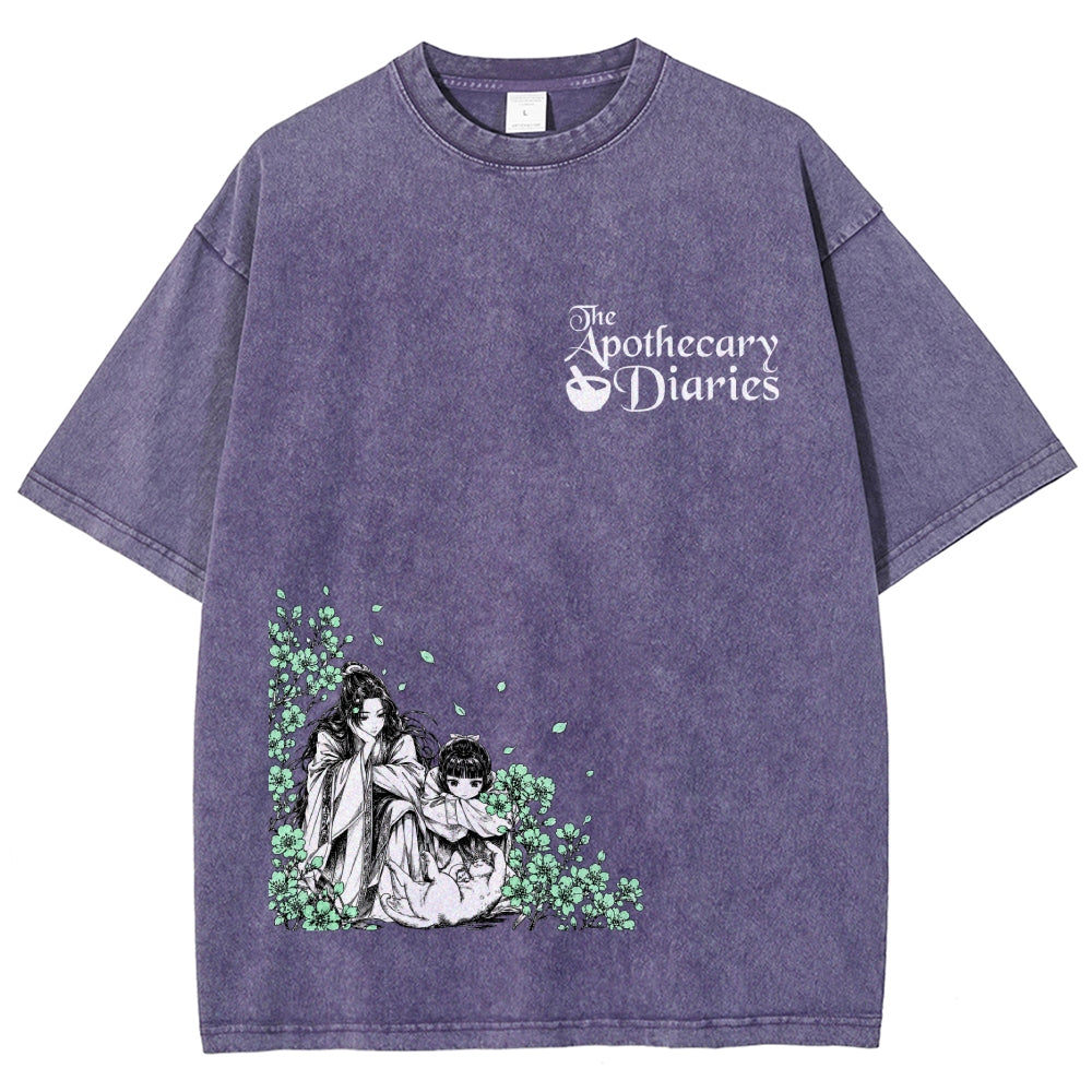 The Apothecary Diaries Washed T-shirt 2606001209